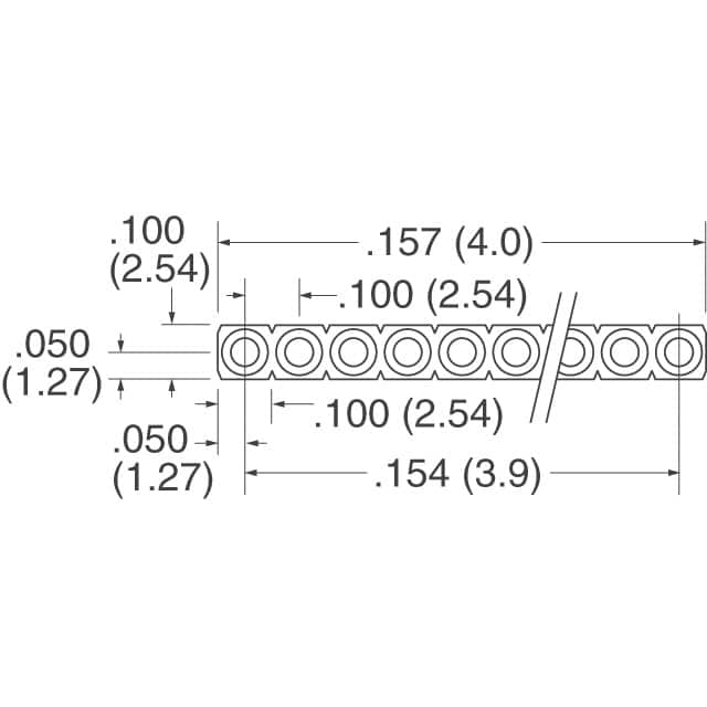 40-0518-11 Aries Electronics  Zoccoli IC